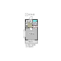 ローズアパートQ52の物件間取画像